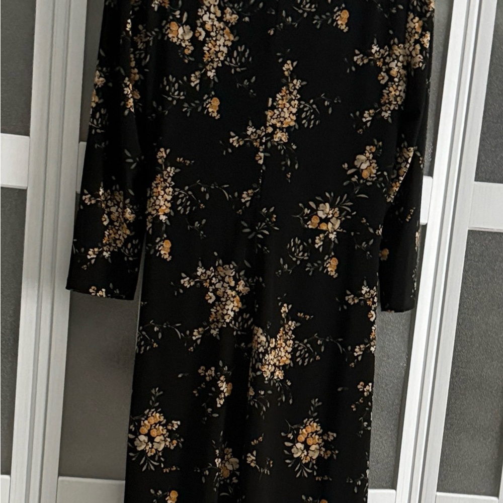 Ralph Lauren Black Floral Blouse - Picture 6 of 9